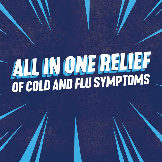 Beechams max strength cold and flu capsules 16 count, imported from the UK