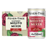 M&S Fever-Tree Raspberry Mojito Cocktail Mixer 4 x 150ml- Buy online at McGrocer