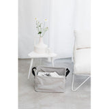 Brabantia Grey Foldable Laundry Basket 44cm height - British product