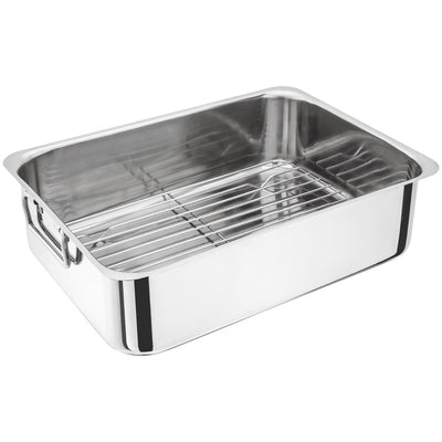 Judge Stekepanne i rustfritt stål med rist 1 371 g