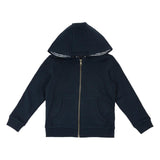 M&S boys cotton hoodie navy 2-3 years, imported from the UK