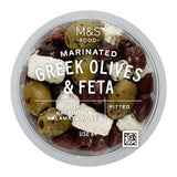 M&S Halkidiki Kalamata Olives & Feta 180g pot, imported from the UK