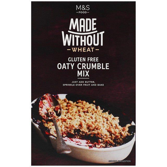 M&S oaty crumble topping mix 225g, imported from the UK