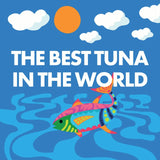 Fish 4 Ever tuna fillets spring water 150g - British product
