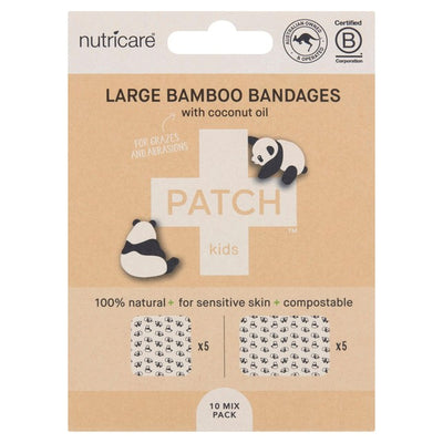 M&S Patch Kids Bamboo Sensitive Plasters Large- Buy online at McGrocer