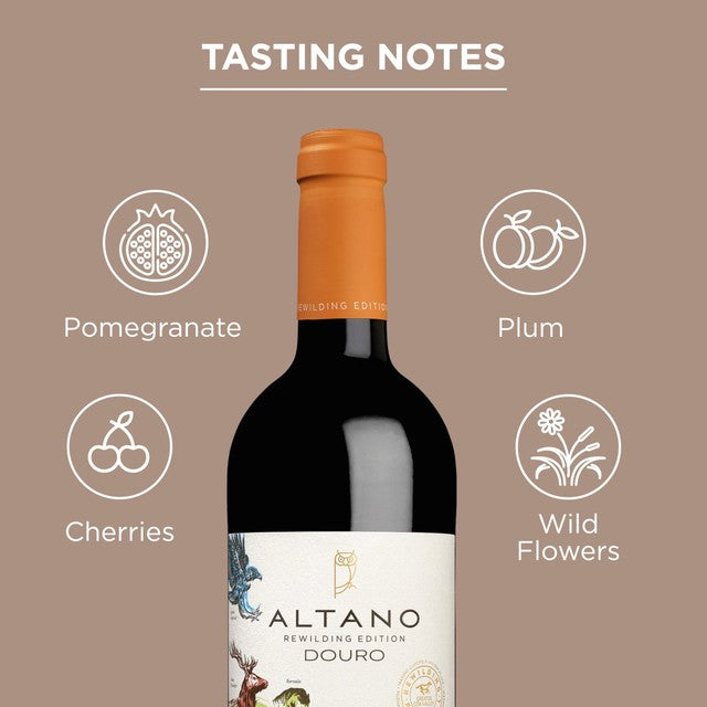 Altano Douro Rewilding red wine 75cl - British product