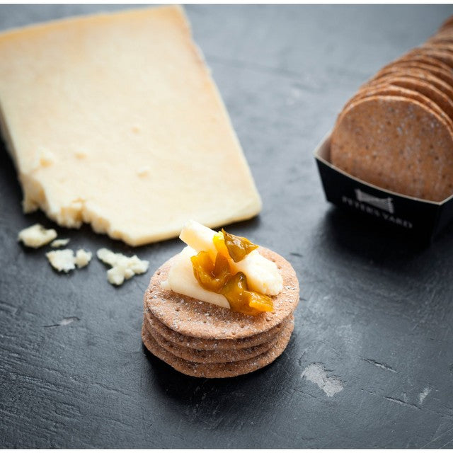 Peter's Yard original sourdough crackers twin pack, imported from the UK