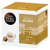 Nescafe Dolce Gusto Milano 16 coffee pods, imported from the UK