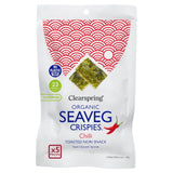 Clearspring organic seaweed crispies chilli 5x4g - British product