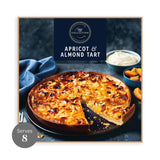 M&S Apricot & Almond Tart 930g, imported from the UK