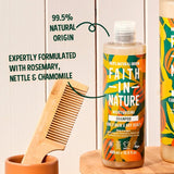 Faith in Nature Shea & Argan shampoo 400ml - British product