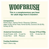 Lily's Kitchen Woofbrush dental chew for medium dogs 196g (British brand)
