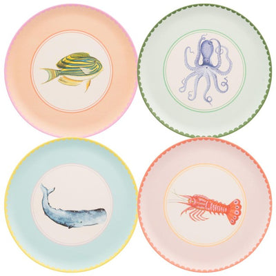 M&S Yvonne Ellen Picnic Dinner Plates 4 per pack- Buy online at McGrocer