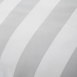 Catherine Lansfield Cove Stripe Silver King Duvet Set - British product