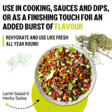 Jux freeze-dried basil 14g, UK version