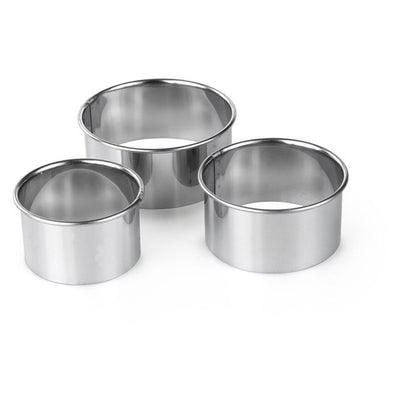 Ensemble d'emporte-pièces Tala en acier inoxydable de 3 outils de pâtisserie