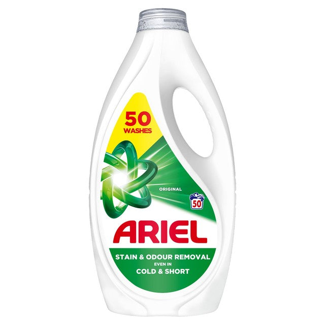 Ariel Original laundry detergent washing liquid 1.55L - British product