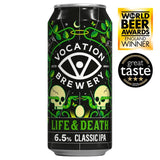 Vocation Brewery Life & Death Classic IPA 440ml, UK version