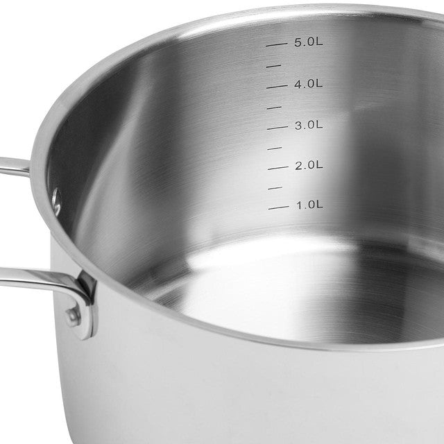 M&S stainless steel stock pot 24cm, imported from the UK