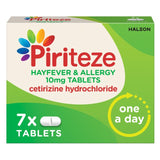 M&S Piriteze Hayfever & Allergy Relief 10mg Film Coated Antihistamine Tablets 7 Tablets- Buy online at McGrocer