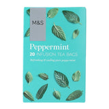 M&S peppermint teabags 20 teabags, imported from the UK