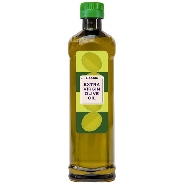 Ocado extra virgin olive oil, imported from the UK
