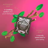 Pukka Herbs peppermint and licorice herbal tea bags x20, imported from the UK