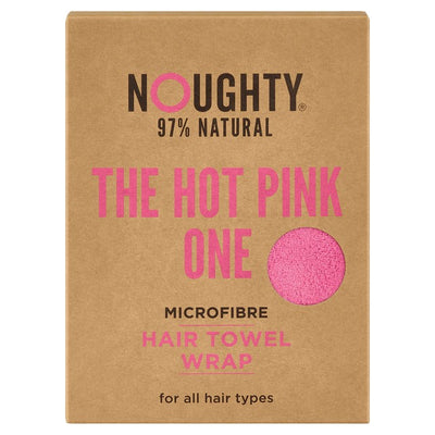 M&S Noughty Microfibre Hair Towel Hot Pink- Buy online at McGrocer