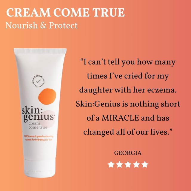 Skin Genius Cream Come True speedy absorbing cream (British brand)