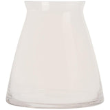 M&S clear medium lantern vase, imported from the UK