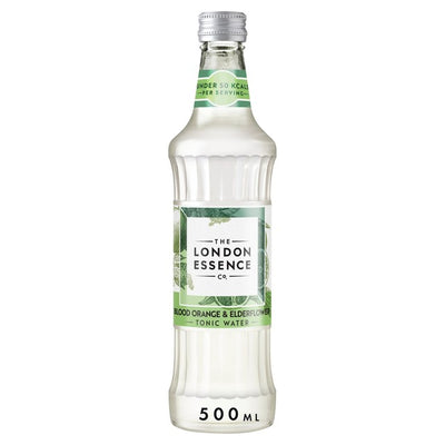 M&S London Essence Co. Bitter Orange & Elderflower Flavoured Tonic Water 500ml- Buy online at McGrocer