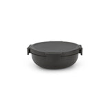 Brabantia salad bowl dark grey 1.3L - British product