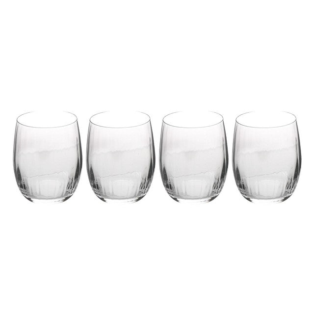 Mikasa Treviso stemless wine glasses 350ml, imported from the UK