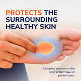 Scholl corn treatment kit (British brand)