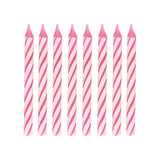 M&S Unique Party Pink Spiral Birthday Cake Candles Pack of 24- Buy online at McGrocer