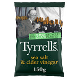 Tyrrell's Sea Salt & Cider Vinegar Sharing Hand Cooked Crisps 150g