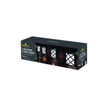 M&S Gem Imports Solar LED Fence & Wall Lights 4 Pack Outdoor Solar Lights- Buy online at McGrocer