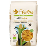 Freee Gluten Free Organic Maize & Rice Fusilli 400g - British product
