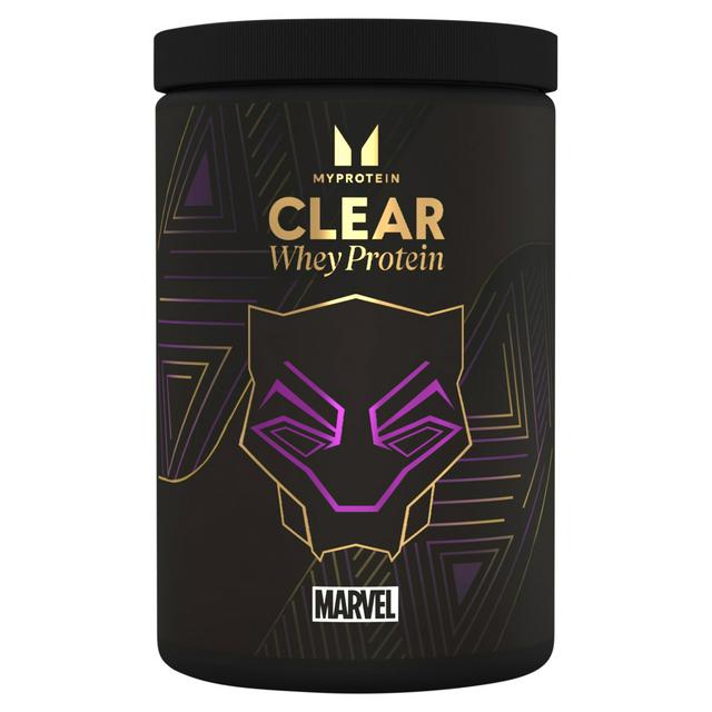 Myprotein Marvel Clear Whey Protein Black Panther Blue Raspberry 10 Servings