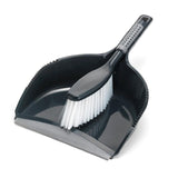 M&S Addis ComfiGrip Metallic Graphite Dustpan & Brush Set Large- Buy online at McGrocer