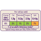 Ocado soft brown rolls 6 pack, imported from the UK