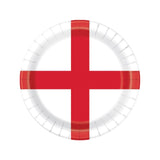 Unique Party England flag paper plates 23cm, UK version
