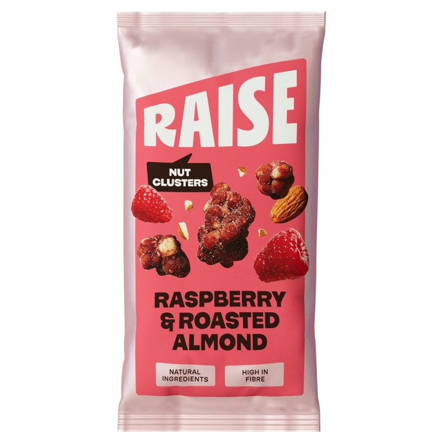 Raise nut clusters with freeze-dried raspberry 35g, imported from the UK