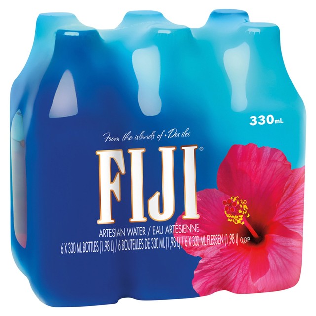Fiji Artesian Water 6 x 330ml - British product