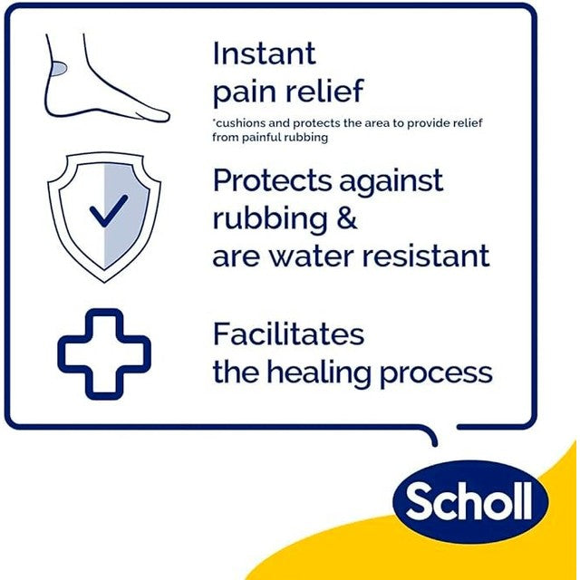 Scholl Toe Blister Plasters 6 Pack (British brand)