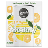 Sodaly Yuzu Lemon multipack soft drink - British product