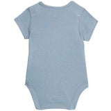 M&S pure cotton bodysuits Blue Mix 9-12 months, imported from the UK