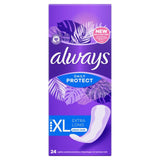 M&S Always Dailies Extra Protect Long Plus Panty Liners 24 Pack- Buy online at McGrocer