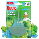 Toilet Duck Mint Mission rim block toilet freshener (British brand)