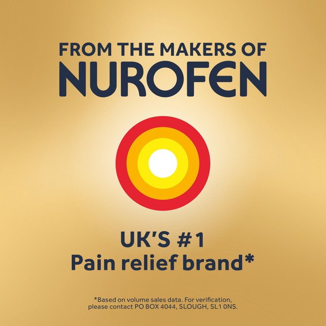 Nuromol Ibuprofen & Paracetamol Pain Relief Tablets 12 Pack, imported from the UK